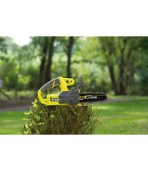 Ryobi Пила цепная аккумуляторная ONE+ RY18CS20A-125 18В акб 1х2.5А·ч ЗУ 20см 2.3кг