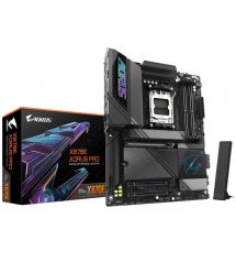 Gigabyte Материнская плата X870E AORUS PRO sAM5 X870 4xDDR5 M.2 HDMI DP Wi-Fi BT ATX