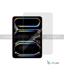 2E Защитное стекло для iPad Pro 11 (2024), 2.5D, Clear