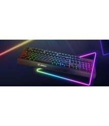 MSI Клавиатура мембранная Vigor GK20 UA 104key, USB-A, EN/UKR/RU, ColorLED, черный