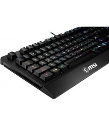 MSI Клавиатура мембранная Vigor GK20 UA 104key, USB-A, EN/UKR/RU, ColorLED, черный