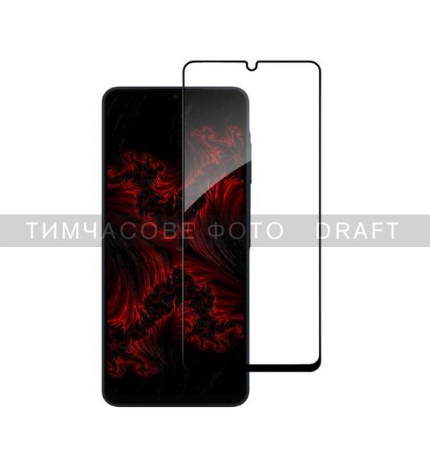 2E Защитное стекло для Samsung Galaxy A06 (A065), 2.5D FCFG, (1 Pack), черная рамка