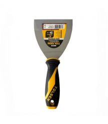 Tolsen Шпатель, 1.1мм, ширина 100мм, сталь, двухкомпонентная рукоятка