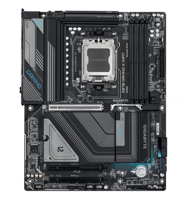 Gigabyte Материнская плата X870 GAMING X WIFI7 sAM5 X870 4xDDR5 M.2 HDMI Type-C ATX