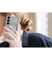 Samsung Чехол для Galaxy S25+ (S936), Standing Grip case, серый