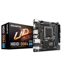 Gigabyte Материнская плата H610I DDR4 s1700 H610 2xDDR4 M.2 HDMI D-Sub mITX