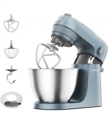 Kenwood Комплект кух.,машина+измельчитель+миксер Go, 800Вт, чаша-металл, корпус-металл, насадок-3, синий