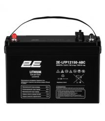 2E Акумуляторна батарея LFP12, 12В, 150А•год, ABC 4S