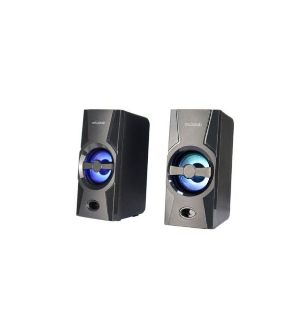 Microlab Акустическая система B-15 2.0, USB, mini-jack, черный