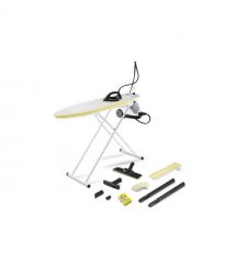 Karcher Пароочиститель SI 4 EasyFix Iron, 2000Вт, 800мл, 3.5Бар, глад.доска, утюг, швабра, белый