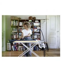 Karcher Пароочиститель SI 4 EasyFix Iron, 2000Вт, 800мл, 3.5Бар, глад.доска, утюг, швабра, белый