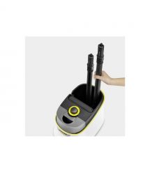 Karcher Пароочиститель SC 4 Deluxe Iron, 2200Вт, 1300мл, 4Бар, утюг, швабра, белый