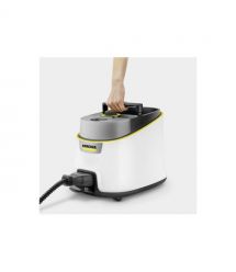 Karcher Пароочиститель SC 4 Deluxe Iron, 2200Вт, 1300мл, 4Бар, утюг, швабра, белый