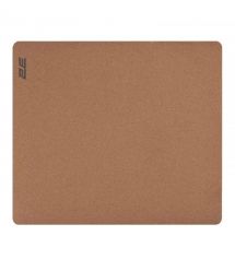 2E Коврик для мыши CORK, M(450x400x2мм), коричневий