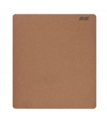 2E Коврик для мыши CORK, M(450x400x2мм), коричневий