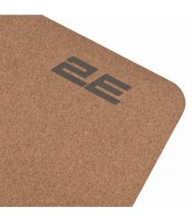 2E Коврик для мыши CORK, M(450x400x2мм), коричневий