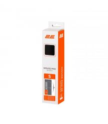 2E Коврик для мыши SHINY, S(300x200x2мм), чёрный