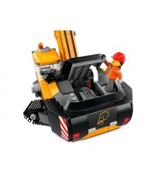 LEGO Конструктор City Жолтый строительный экскаватор
