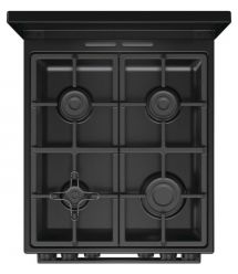 Gorenje Плита комби, 70л, 50x60см, дисплей, чугун, черный