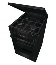 Gorenje Плита комби, 70л, 50x60см, дисплей, чугун, черный