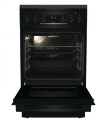 Gorenje Плита комби, 70л, 50x60см, дисплей, чугун, черный