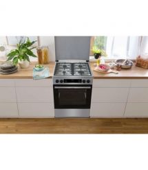Gorenje Плита комби, 71л, 60x60см, дисплей, чугун, с крышкой, программатор IconLed,нерж