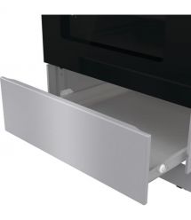 Gorenje Плита комби, 70л, 50x60см, дисплей, чугун, нерж