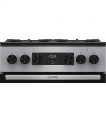 Gorenje Плита комби, 70л, 50x60см, дисплей, чугун, нерж