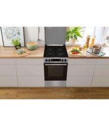 Gorenje Плита комби, 70л, 50x60см, дисплей, IconLed,эмалированные, нерж