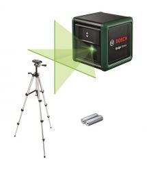 Bosch Нивелир лазерный Quigo Green, до 12м, 0.6мм/м, 1.098кг