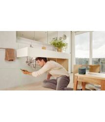 Bosch Нивелир лазерный Quigo Green, до 12м, 0.6мм/м, 1.098кг