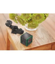 Bosch Нивелир лазерный Quigo Green, точность ± 0.6 мм/м, 12м, зелёный 0.27 кг