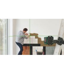 Bosch Нивелир лазерный Quigo Green, точность ± 0.6 мм/м, 12м, зелёный 0.27 кг