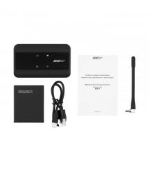 2E Мобильный маршрутизатор PowerLink (MiFi-2) LTE, Wi-Fi4, 1xType-C, 1xCRC9, 2100мА•ч черный