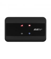2E Мобильный маршрутизатор PowerLink (MiFi-2) LTE, Wi-Fi4, 1xType-C, 1xCRC9, 2100мА•ч черный