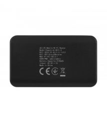 2E Мобильный маршрутизатор PowerLink (MiFi-2) LTE, Wi-Fi4, 1xType-C, 1xCRC9, 2100мА•ч черный
