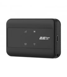 2E Мобильный маршрутизатор PowerLink (MiFi-2) LTE, Wi-Fi4, 1xType-C, 1xCRC9, 2100мА•ч черный