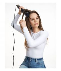 BaByliss Стайлер Air Wand, 1600Вт, темп.режимов-3, ионизация двойная, 2 насадки, синий