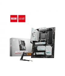 MSI Материнcкая плата X670E GAMING PLUS WIFI sAM5 X670 4xDDR5 M.2 HDMI DP WiFi BT ATX