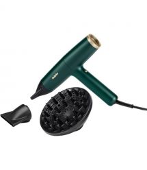 BaByliss Фен Air Power Pro, 1700Вт, режимов-3, дифузор, иониз-я, хол. обдув, зеленый