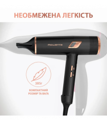Rowenta Фен Ultimate Experience Maesteria, 2000Вт, режимов-3, дифузор, иониз-я, хол. обдув, черный