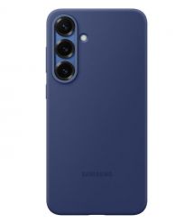 Samsung Чехол для Galaxy S25+ (S936), Silicone Case, синий