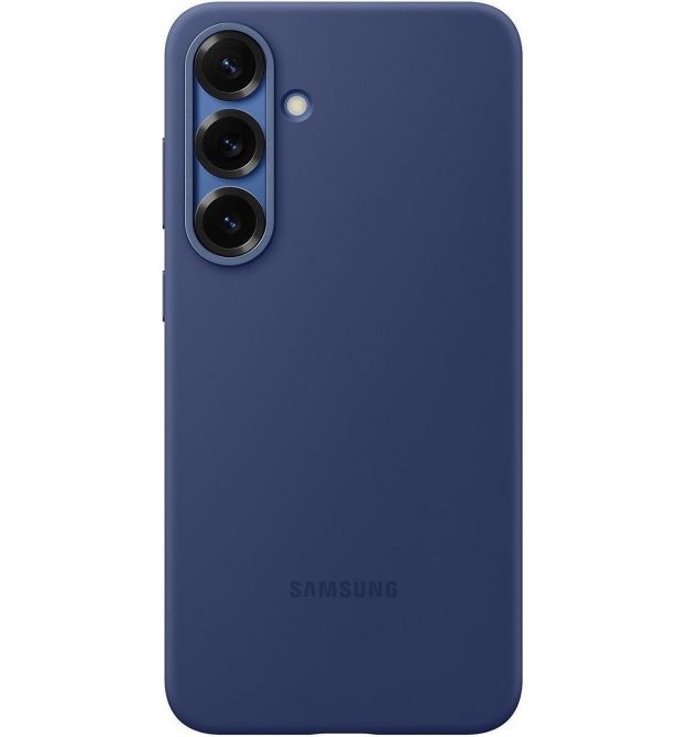 Samsung Чехол для Galaxy S25+ (S936), Silicone Case, синий