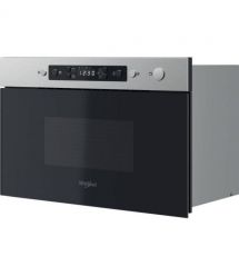 Whirlpool Микроволновая печь встраиваемая, 22л, электронное упр., 750Вт, гриль, дисплей, нерж