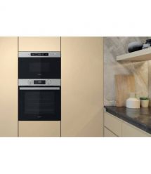 Whirlpool Микроволновая печь встраиваемая, 22л, электронное упр., 750Вт, гриль, дисплей, нерж