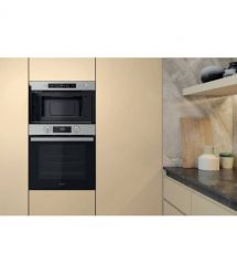 Whirlpool Микроволновая печь встраиваемая, 22л, электронное упр., 750Вт, гриль, дисплей, нерж