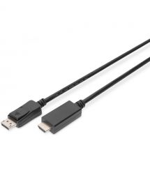 Digitus Переходник DisplayPort - HDMI UHD 4K, M/M type A, 2м