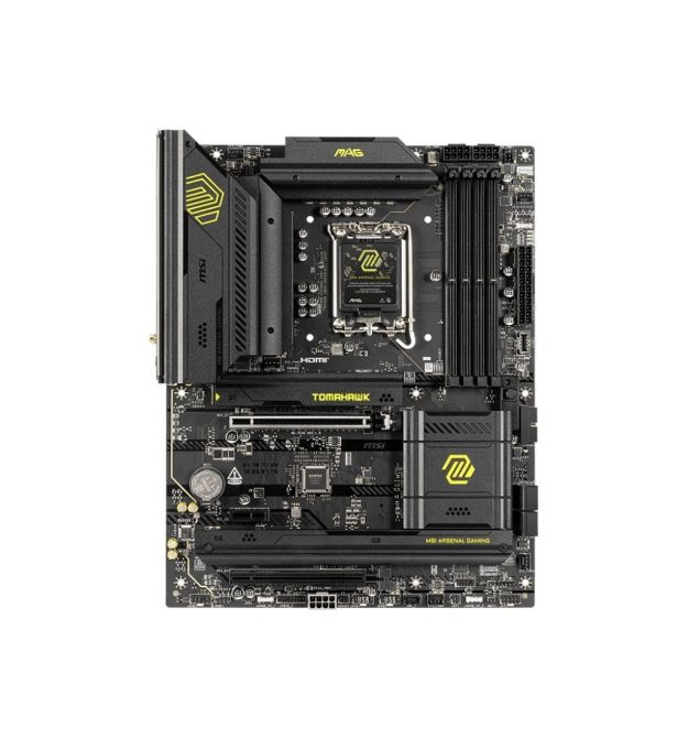 MSI Материнcкая плата MAG B860 TOMAHAWK WIFI s1851 B860 4xDDR5 M.2 HDMI DP WiFi BT ATX