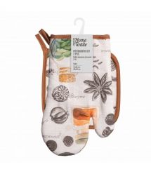 ARDESTO Набор прихваток для кухни Spice 17х28см, 20х20см, 90% полиэстер, 10% хлопок