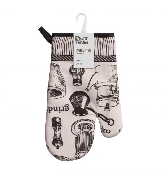 ARDESTO Рукавичка Kitchen 17х28см, 90% полиэстер, 10% хлопок